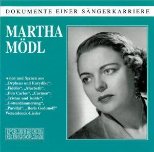 Cover for Gluck / Beethoven / Verdi / Modl · Martha Modl (CD) (2010)