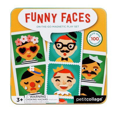 Cover for Petit Collage · Funny Faces On-the-Go Magnetic Play Set (Zubehör) (2019)