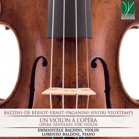 Cover for Baldini, Emmanuele &amp; Lorenzo Baldini · Un Violon A L'opera - Opera Fantasies For Violin (CD) (2019)