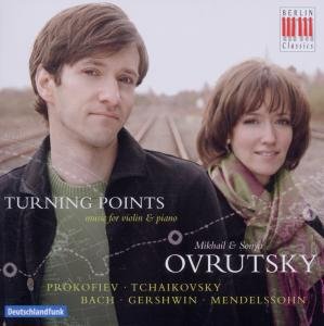 Ovrutsky,mikhail & Sonya · Turning Points:music for Violin & Piano (CD) [Digipak] (2011)
