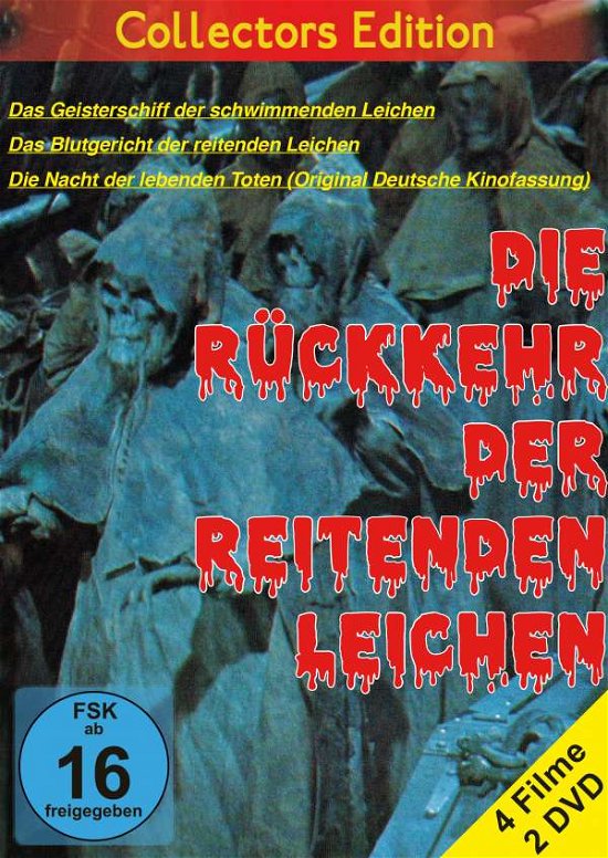 Die Rückkehr der reitenden Leichen,DVD - Georg A. Romero - Livros - SJ ENTERTAINMENT - 0886922133602 - 29 de julho de 2016