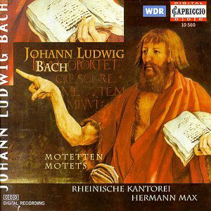 Cover for Bach / Kantorei / Max · Motets (CD) (1998)