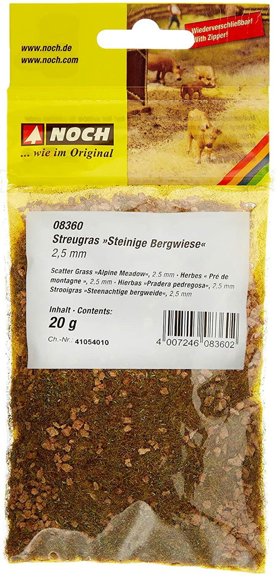 Streugras Steinige Bergwiese 2,5 Mm, 20 G - Noch - Merchandise -  - 4007246083602 - 