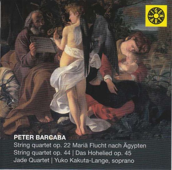 Cover for Jade Quartet / Yuko Kakuta-lange · Peter Barcaba: String Quartet Ops. 22 &amp; 44 (CD) (2018)