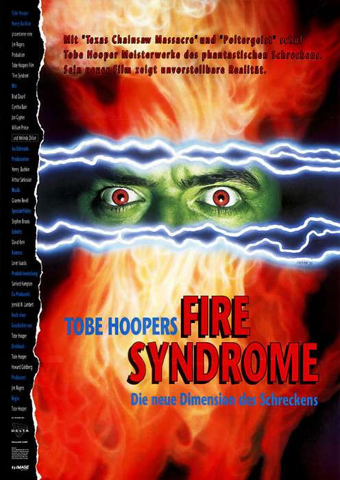 Cover for Tobe Hooper · Fire Syndrome (Mediabook) (Blu-Ray) (2017)