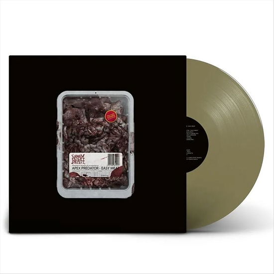 Cover for Napalm Death · Apex Predator: Easy Meat (Golden Vinyl) (LP) [Gold Vinyl edition] (2024)