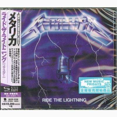 Cover for Metallica · Ride The Lightening (CD) [Remastered edition] (2018)