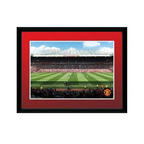 Manchester United - Stadium 15/16 (Stampa In Cornice 15x20 Cm) - Manchester United - Merchandise -  - 5028486335602 - 