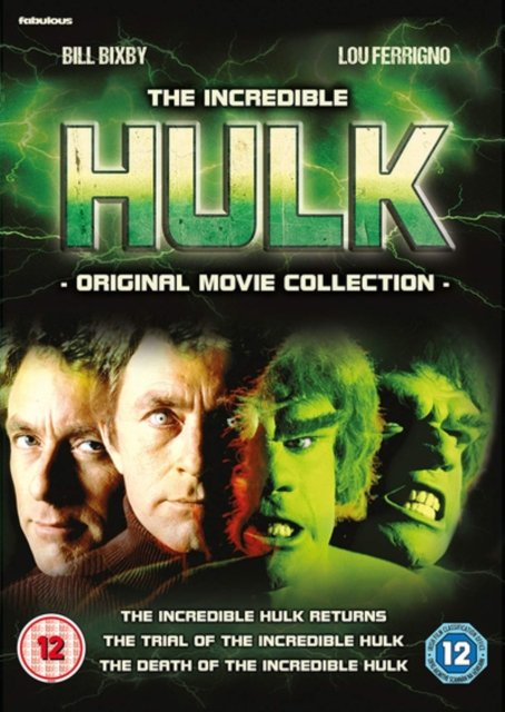 Cover for The Incredible Hulk  Original Movie (DVD) (2018)