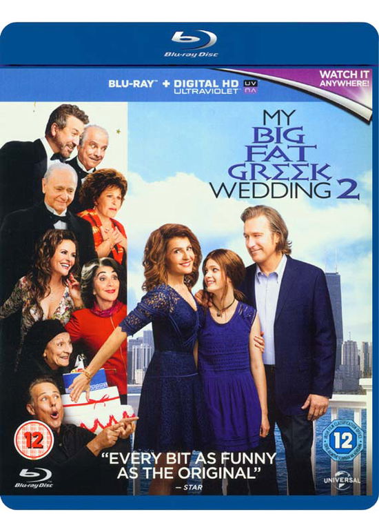 Cover for My Big Fat Greek Wedding 2 (Blu-ray) (2016)