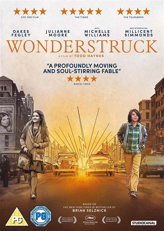 Cover for Wonderstruck (DVD) (2018)