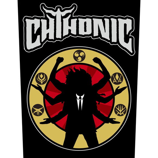 Chthonic Back Patch: Deity - Chthonic - Fanituote - PHD - 5055339789602 - maanantai 19. elokuuta 2019