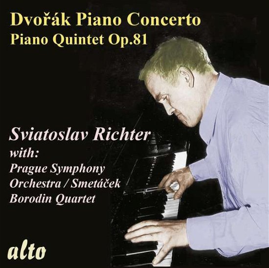 Cover for Sviastoslav Richter / Smetacek / Borodins · Dvorak Piano Conc / Piano Quintet Op.81 (CD) (2022)