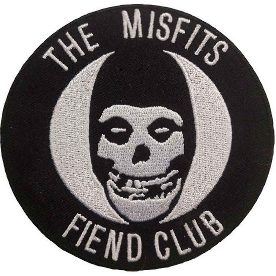 Misfits Standard Woven Patch: Fiend Club - Misfits - Marchandise -  - 5056561000602 - 