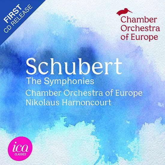 Cover for Chamber Orchestra Of Europe / Harnoncourt · Schubert - The Symphonies (CD) (2022)