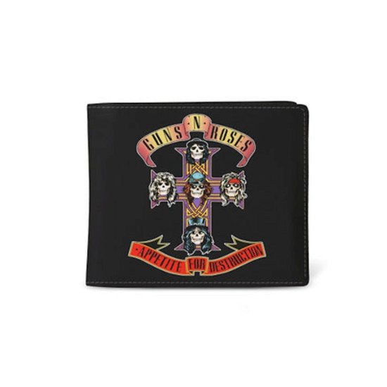 Guns N Roses Appetite For Destruction Premium Wallet - Guns N Roses - Fanituote - ROCK SAX - 5060937961602 - keskiviikko 1. kesäkuuta 2022