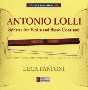 Sonatas for Violin & Basso Continuo - A. Lolli - Musik - DYNAMIC - 8007144606602 - 24. september 2010