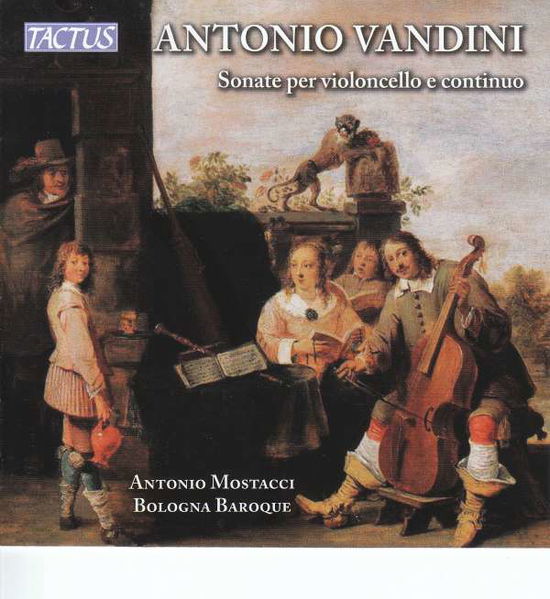 Sonatas for Cello and Continuo - A. Vandini - Musik - TACTUS - 8007194106602 - 15. januar 2018