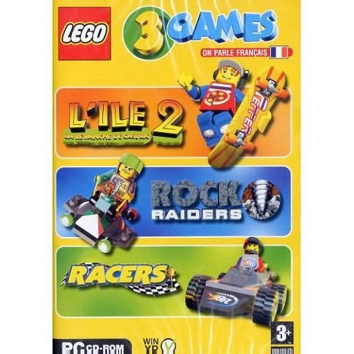 Cover for Pc DVD Rom · Coffret Lego : 3 Jeux Lego Ile 2 + Rock Raiders + (SPEL) (2019)