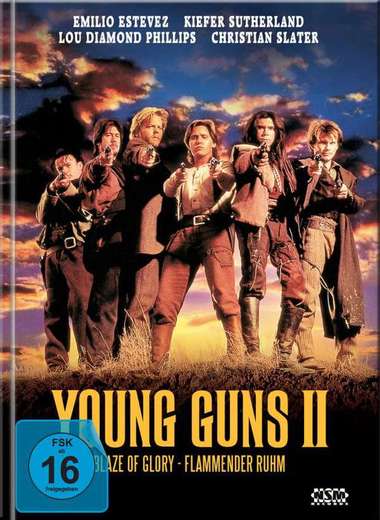 Cover for Emilio Estevez · Young Guns 2 - Blaze of Glory (Blu-ray + Dvd) (Med (Blu-Ray) (2022)