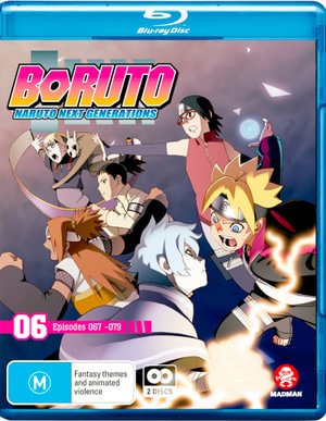 Cover for Blu · Boruto: Naruto Next Generations Part 6 (Eps 67-79) (Blu-ray) (2020)