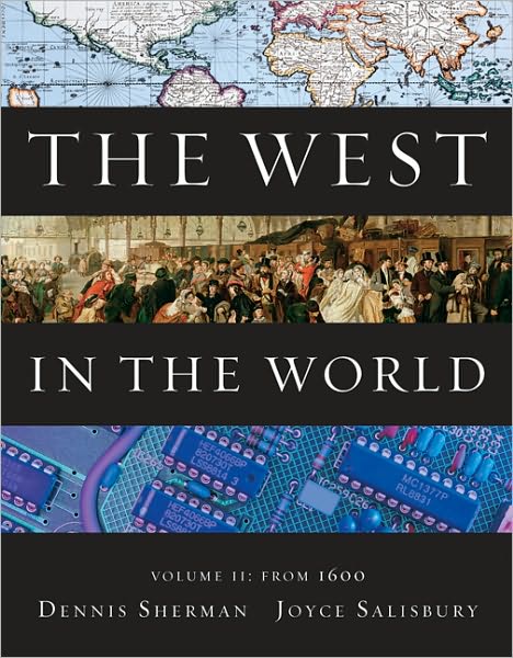 Cover for Joyce Salisbury · The West in the World, Volume Ii: from 1600 (Paperback Book) (2010)