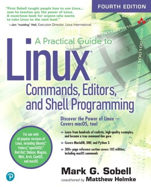 Cover for Mark Sobell · Practical Guide to Linux Commands, Editors, and Shell Programming, A (Taschenbuch) (2017)