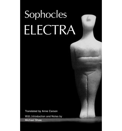 Cover for Sophocles · Electra - Greek Tragedy in New Translations (Paperback Book) (2001)
