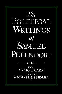 Cover for Samuel Pufendorf · The Political Writings of Samuel Pufendorf (Hardcover Book) (1994)