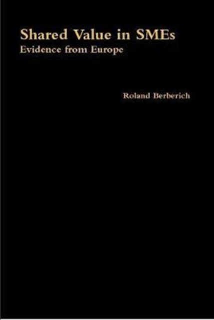 Cover for Roland Berberich · Shared Value in SMEs (Inbunden Bok) (2017)