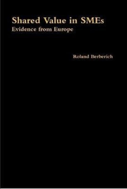 Cover for Roland Berberich · Shared Value in SMEs (Innbunden bok) (2017)