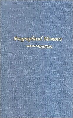 Cover for National Academy of Sciences · Biographical Memoirs: Volume 91 (Hardcover Book) (2009)