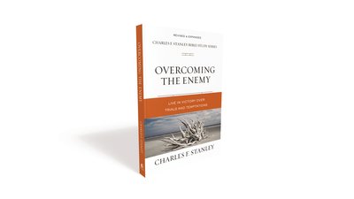 Cover for Charles F. Stanley · Overcoming the Enemy: Live in Victory Over Trials and Temptations - Charles F. Stanley Bible Study Series (Paperback Book) (2020)