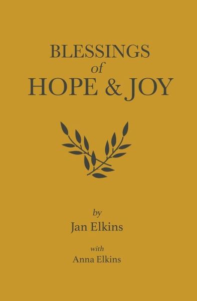 Cover for Anna Elkins · Blessings of Hope and Joy (Paperback Book) (2017)