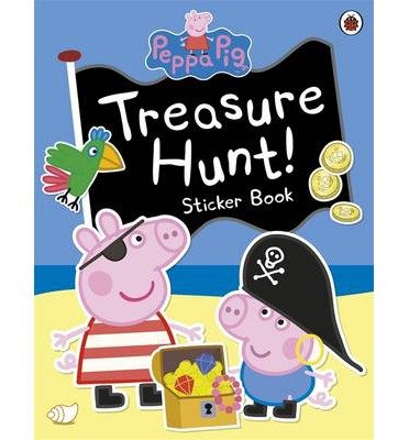 Cover for Peppa Pig · Peppa Pig: Treasure Hunt! Sticker Book - Peppa Pig (Pocketbok) (2014)