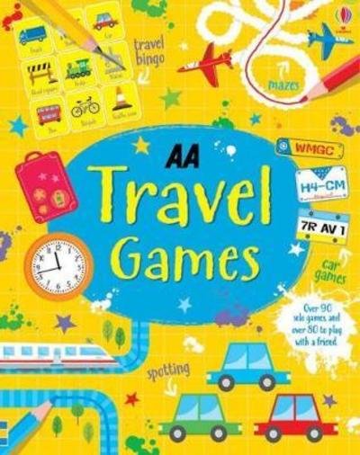 Cover for Usborne · Travel Games (Paperback Bog) (2019)