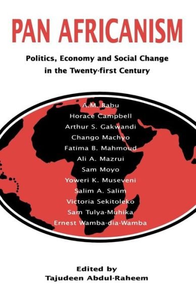 Cover for Tajudeen Abdul-raheem · Pan-africanism: Politics, Economy, and Social Change in the Twenty-first Century (Gebundenes Buch) (1996)