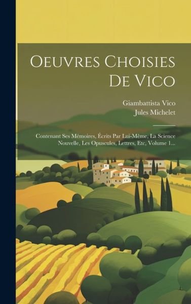 Cover for Giambattista Vico · Oeuvres Choisies de Vico (Buch) (2023)