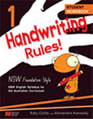 Cover for Alexandra Kennedy · Handwriting Rules! Year 1 NSW (Paperback Book) (2016)