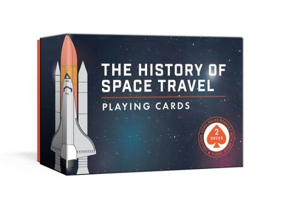 Cover for Pop Chart Lab · History of Space Travel Playing Card Set: Two Decks with Game Rules (Trykksaker) (2018)