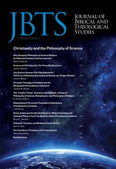 Cover for Daniel S. Diffey · Journal of Biblical and Theological Studies, Issue 2. 2 (Book) (2017)