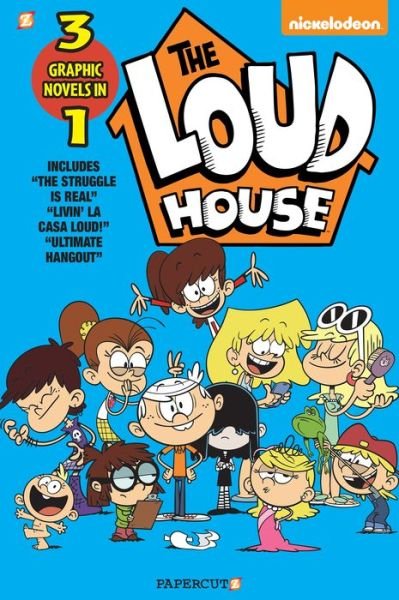 Cover for The Loud House Creative Team · The Loud House 3-in-1 #3 (Paperback Bog) (2020)