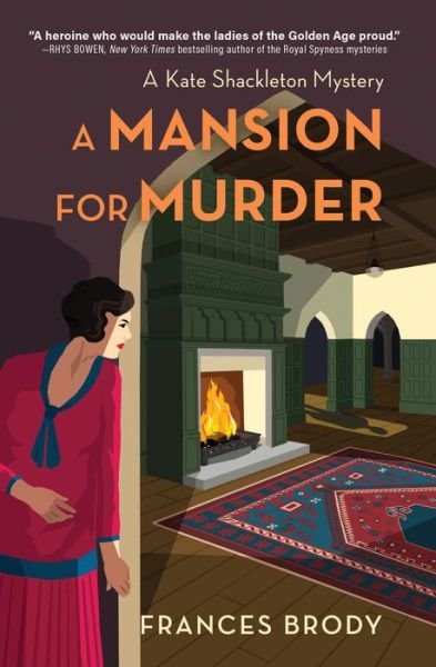 Cover for Frances Brody · A Mansion for Murder (Inbunden Bok) (2023)