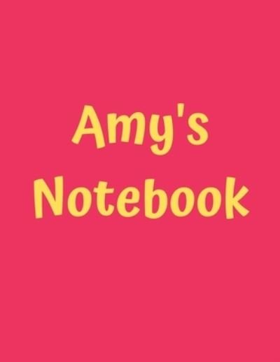 Cover for 99 Notes · Amy's Notebook (Pocketbok) (2019)