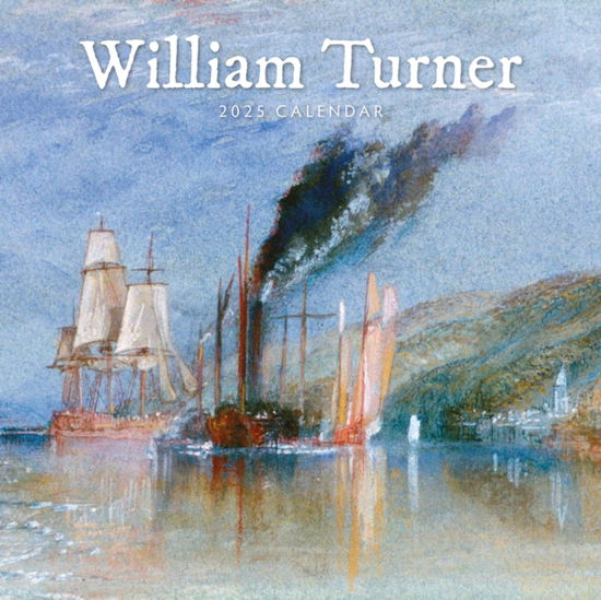 Cover for Red Robin · William Turner 2025 Square Wall Calendar (Paperback Book) (2024)