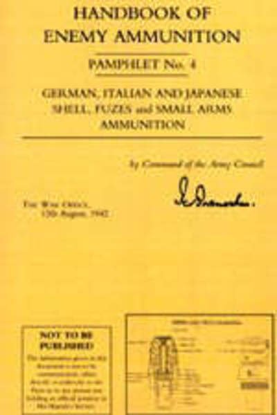 Cover for War Office · Handbook of Enemy Ammunition Pamphlet (Taschenbuch) [New edition] (2004)