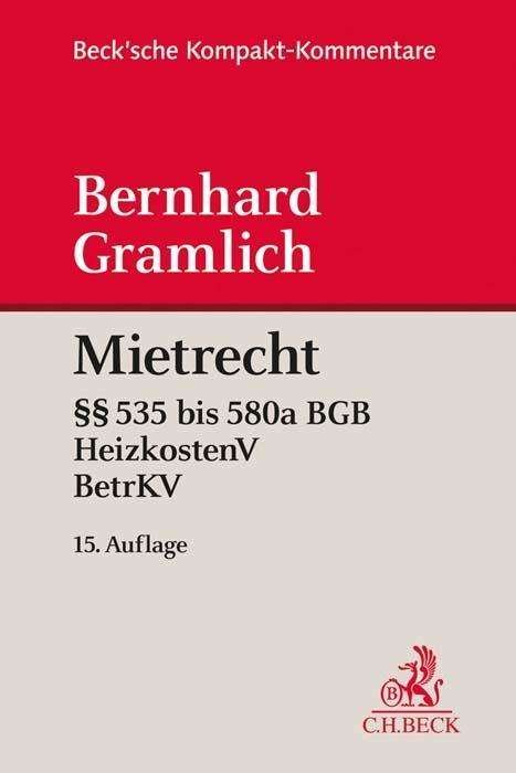 Cover for Gramlich · Mietrecht (Bok)