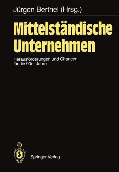 Cover for Jurgen Berthel · Mittelstandische Unternehmen (Paperback Book) (1988)