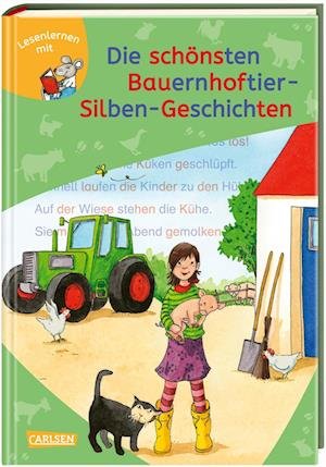 Cover for LESEMAUS zum Lesenlernen Sammelbände: Die schönsten Bauernhoftier-Silben-Geschichten (Bog) (2023)