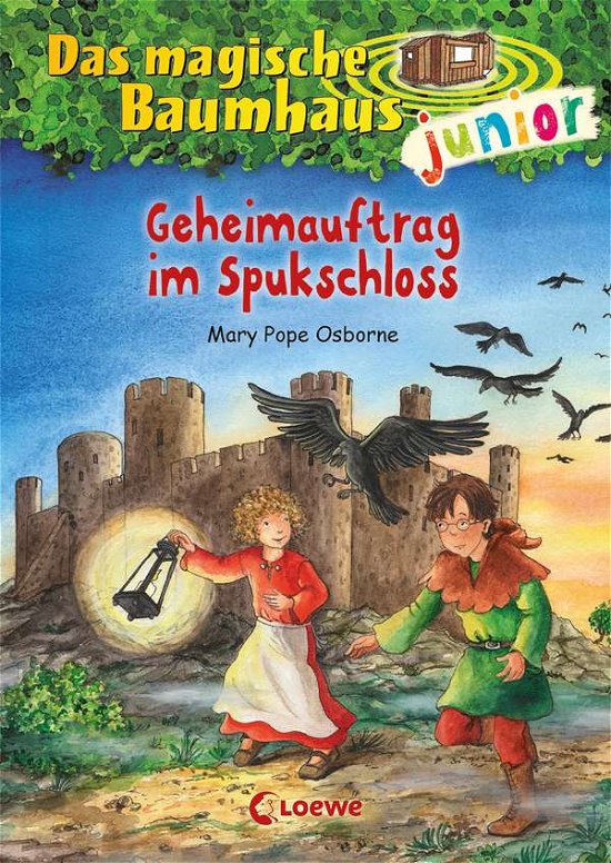 Cover for Mary Pope Osborne · Das magische Baumhaus junior (Band 27) - Geheimauftrag im Spukschloss (Hardcover Book) (2021)